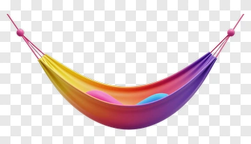 Colorful Hammock PNG