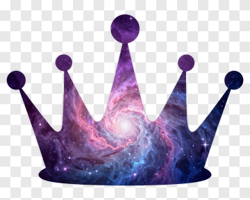 Galaxy Crown PNG