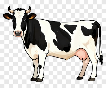 Cartoon Cow PNG