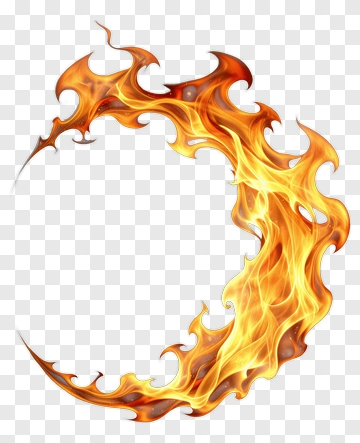 Flame Circle PNG