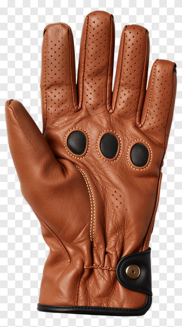 Brown Leather Driving Glove PNG