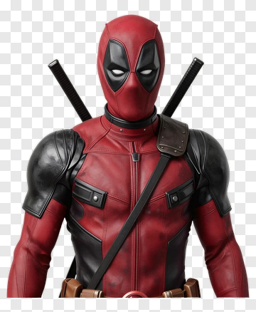 Deadpool Character In Costume PNG