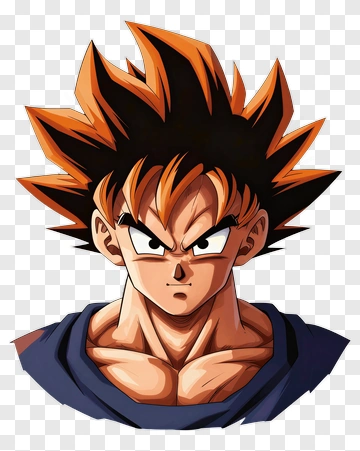 Fictional Character With Spiky Hair PNG