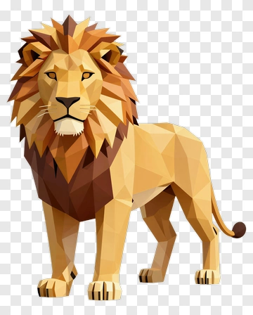 3D Lion PNG