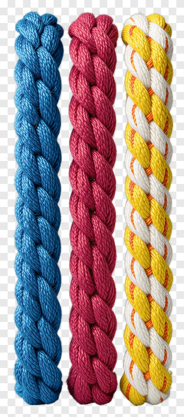 Colorful Braided Rope PNG