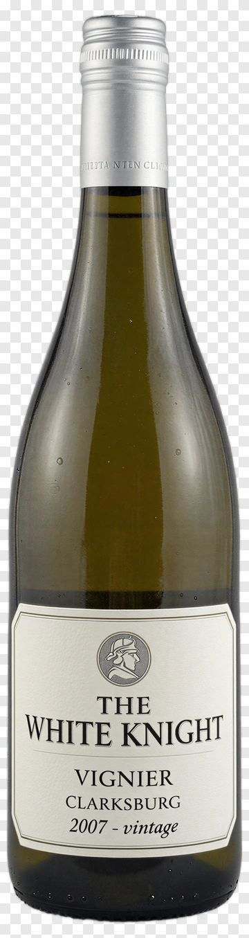 The White Knight Vignier Clarksburg 2007 Vintage Wine PNG