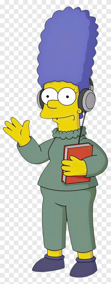 Cartoon Character Holding A Book PNG
