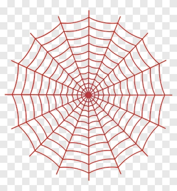 Red Spider Web PNG