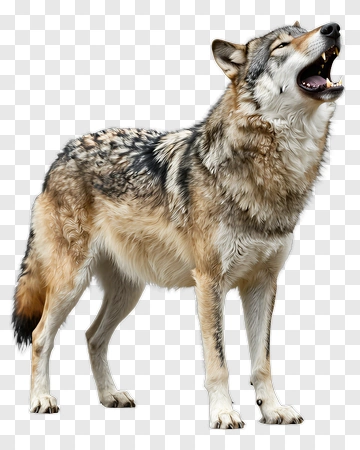 Wolf Howling PNG