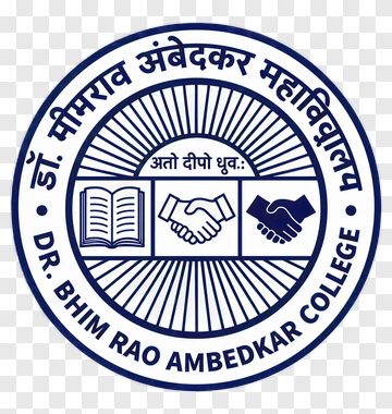 Dr. Bhim Rao Ambedkar College Emblem PNG