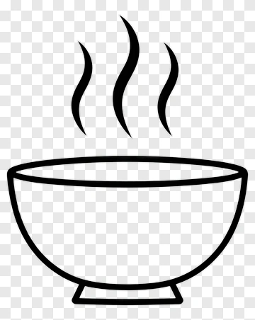 Bowl With Steam PNG