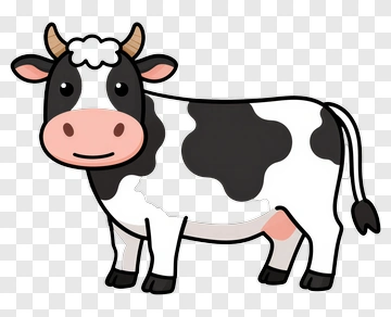 Cartoon Cow PNG