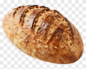 Freshly Baked Bread Loaf PNG