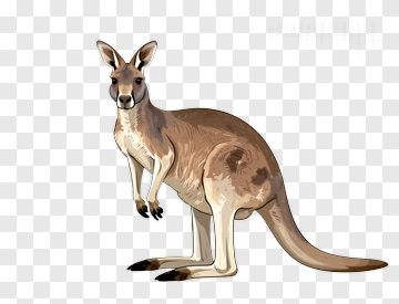 Cartoon Kangaroo PNG