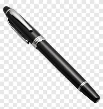 Black Ballpoint Pen PNG
