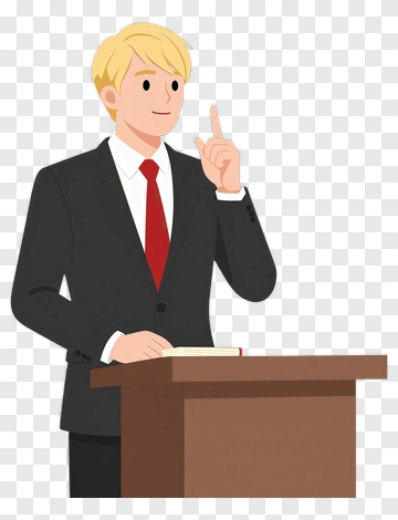 Businessman Giving A Presentation PNG