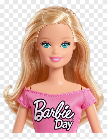 Barbie Doll Celebrating Barbie Day PNG