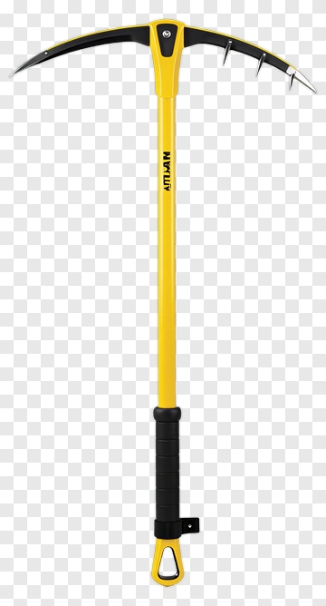 Garden Tool With Yellow Handle PNG