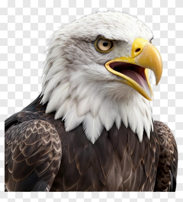 Bald Eagle Portrait PNG