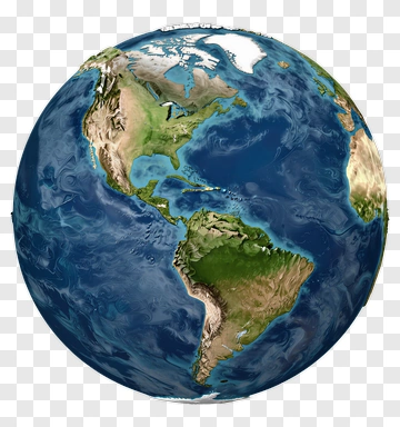 3D Globe Of Earth PNG