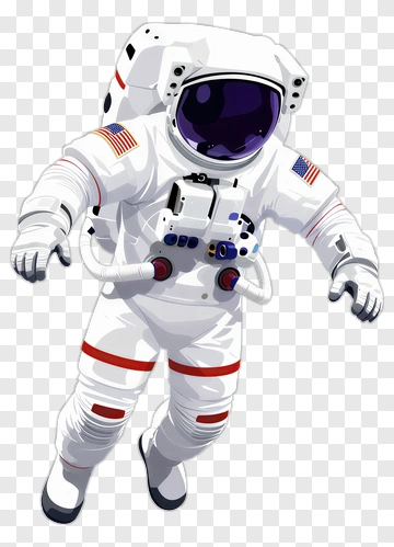 Astronaut In Space Suit PNG