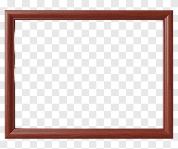 Wooden Picture Frame PNG