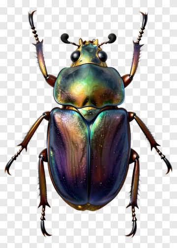 Colorful Beetle PNG
