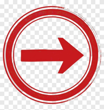 Red Arrow Sign PNG