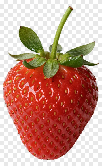 Fresh Red Strawberry PNG