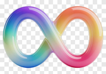 Colorful Infinity Symbol PNG
