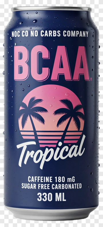 Tropical Bcaa Energy Drink Can PNG
