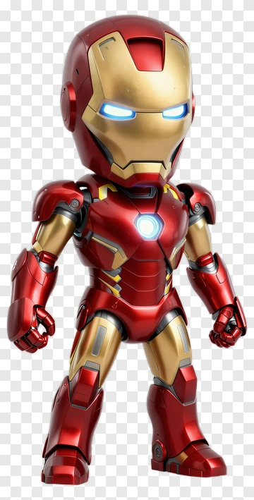 Iron Man Action Figure PNG