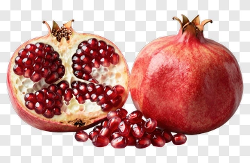 Fresh Pomegranate With Juicy Seeds PNG