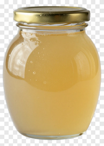 Glass Jar Of Honey PNG
