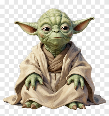 Green Alien Creature Sitting PNG