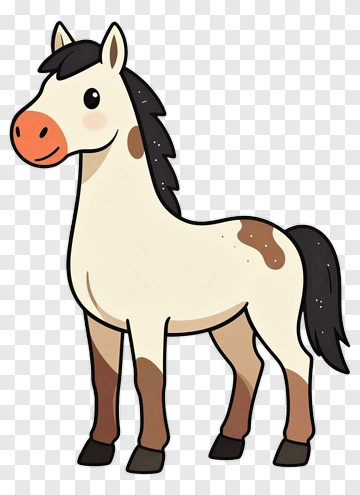 Cartoon Horse PNG