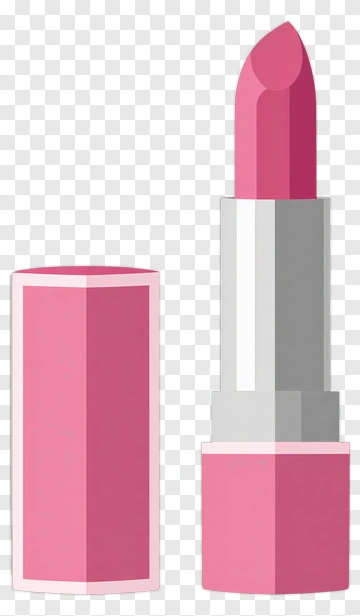 Pink Lipstick Tube PNG