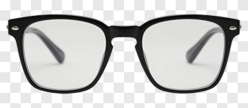 Black Glasses PNG
