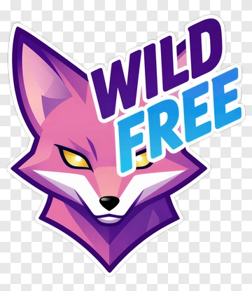Cartoon Fox With Wild Free Text PNG