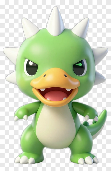 Cartoon Dinosaur Character PNG