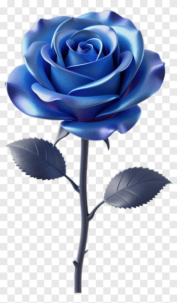 Blue Rose PNG