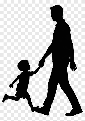 Family Walking Together PNG