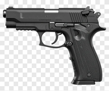 Handgun On A Transparent Background PNG