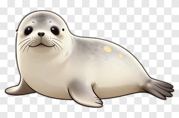 Cartoon Seal PNG