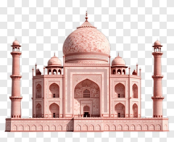 3D Taj Mahal PNG