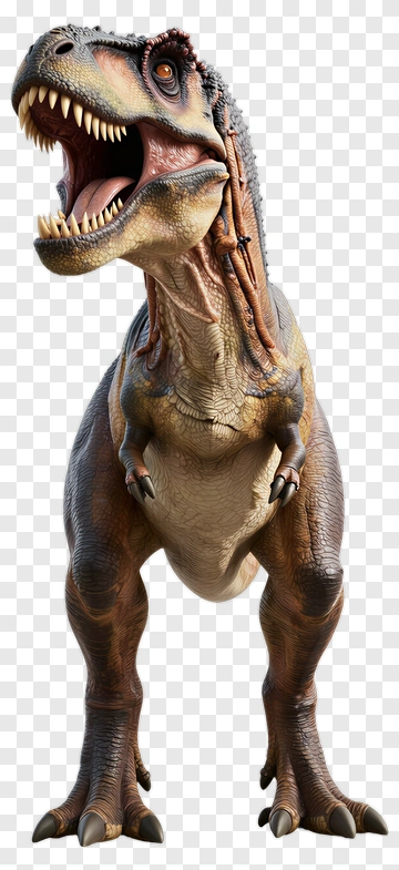 3D Tyrannosaurus Rex Dinosaur PNG
