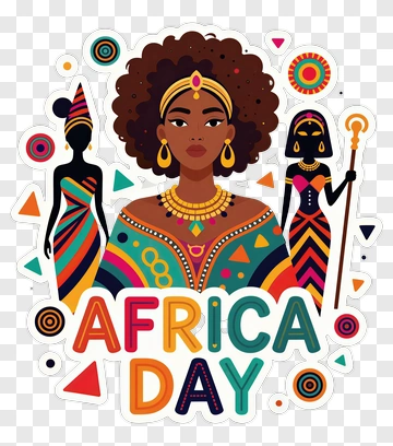 Africa Day Celebration Illustration PNG