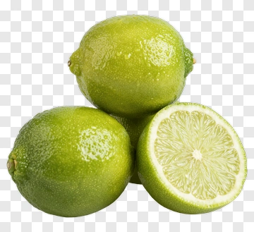 Fresh Limes With A Cut Lime PNG