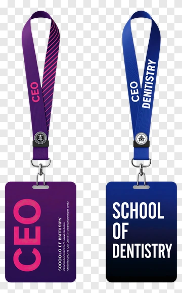 Ceo And School Of Dentistry Id Badges PNG