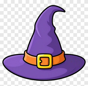 Purple Witch Hat PNG